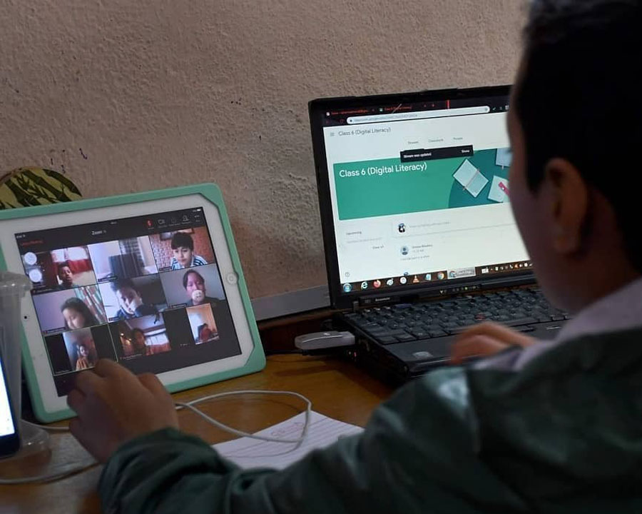 How is the Online Class in Nepal ?