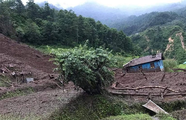 पहिरोबाट जोखिम रहेको लिदीको बस्ती स्थानान्तर गरिने