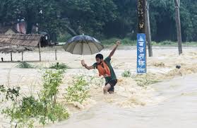 Massive Raining, Flooding and Landslide in Nepal