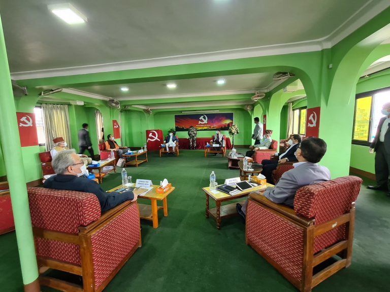 नेकपा सचिवालय बैठकमा मन्त्री फेरबदल सम्बन्धी छलफल