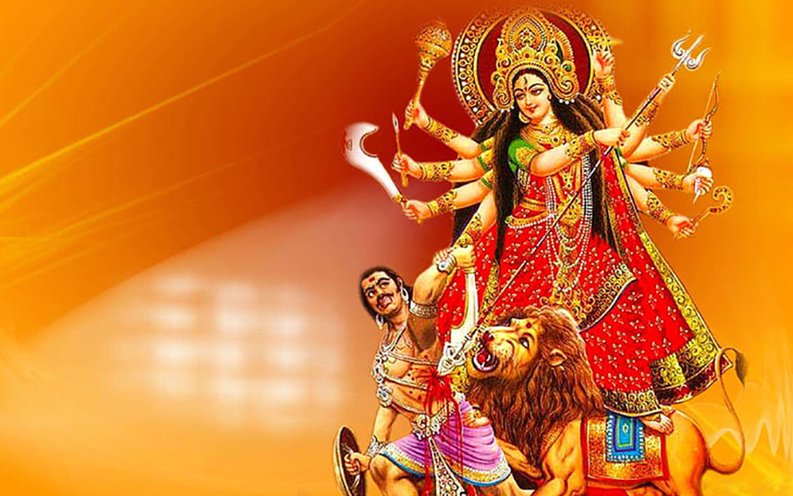 बडादशैंको आज नवौं दिन महानवमी दुर्गा भवानीको पूजा आराधना गरी बलि चढाउने