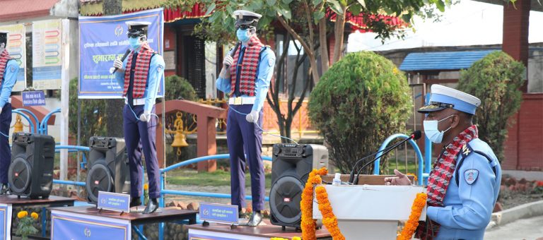 ट्राफिक महाशाखाद्धारा सचेतना अभिवृद्धिको लागि सांगीतिक डमी अभियान सुरू