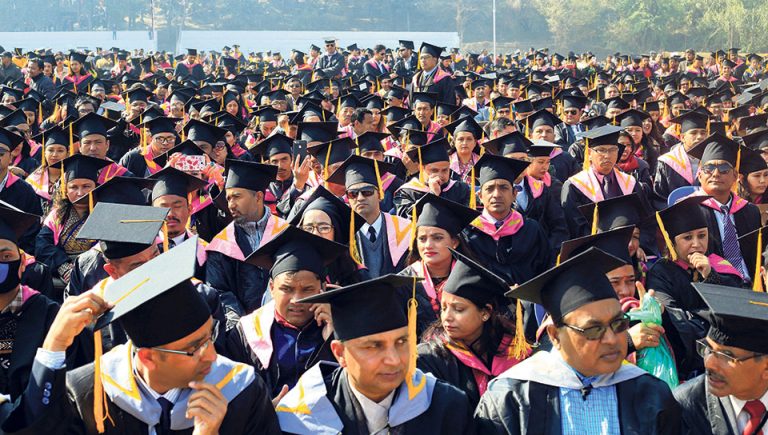 त्रिभुवन विश्वविद्यालयको ४६औं दीक्षान्त समारोहमा ८३ जना मात्र सहभागी हुन पाउने