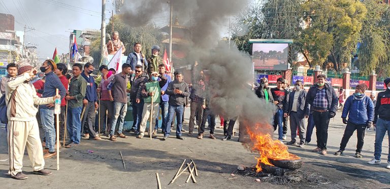 झडप नेकपा नेता रामचन्द्र झा घाइते