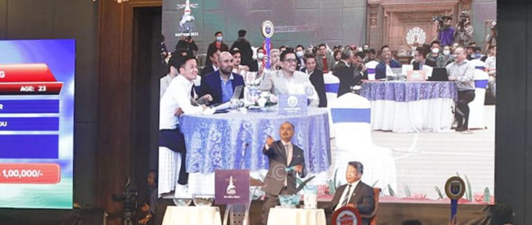 नेपालको पहिलो फ्रेन्चाईज फुटबल नेपाल सुपर लिग (एनएसएल) को अक्सन सुरु