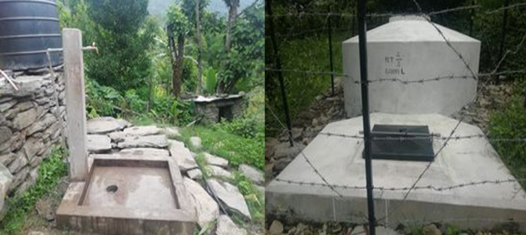 भगवतिको राममन्दिरमा खानेपानी एक घर एक धारा