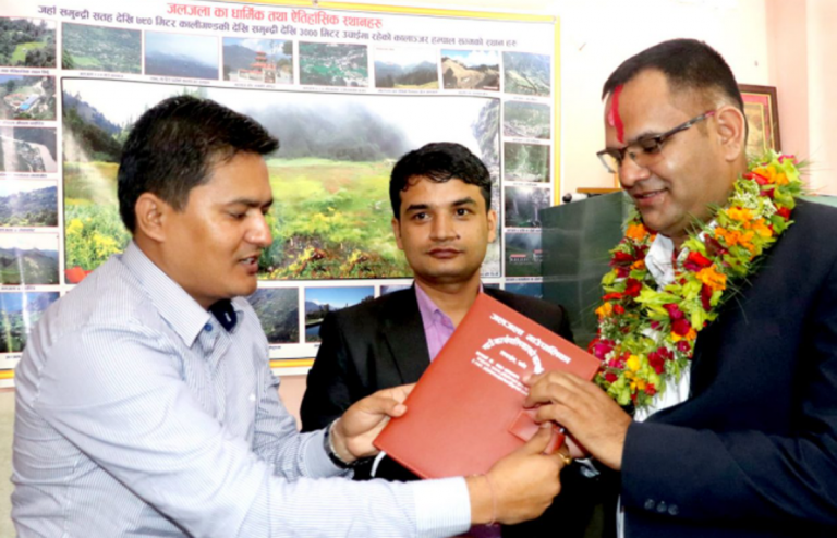 जलजला गाउँपालिकाको प्रमुख प्रशासकीय अधिकृतमा राजेन्द्र बहादुर क्षेत्रीलाई स्वागत