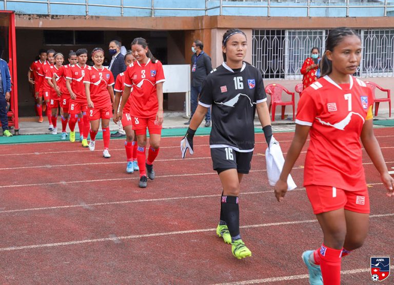 नेपाल एएफसी महिला एसियन कप २०२२ को छनोट अन्तर्गत पहिलो खेलमा फिलिपिन्ससंग २-१ ले पराजित