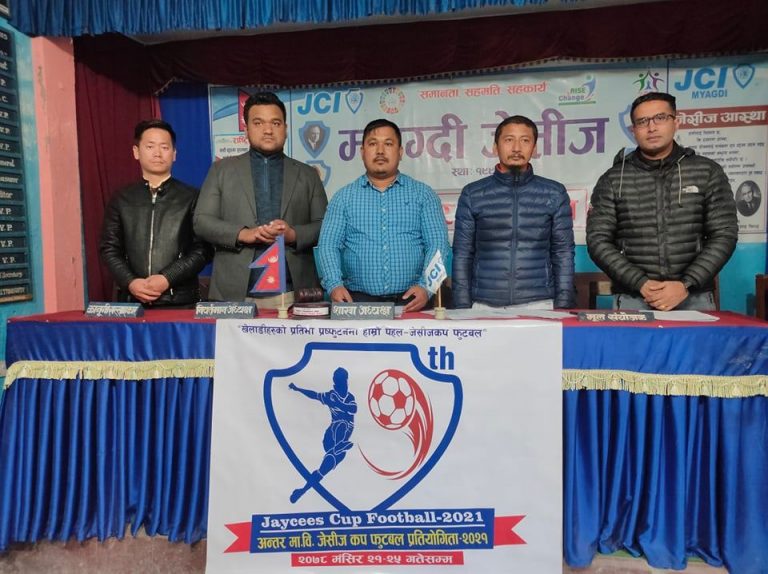 म्याग्दी जेसीज कप आयोजना हुने