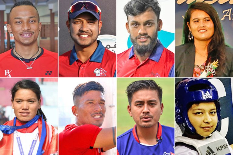 वर्ष २०७८ भर चर्चामा रहेका ८ खेलाडी