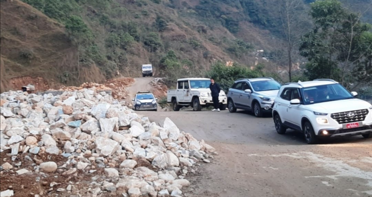 बेनी-मालढुङ्गा सडक स्तरोन्नतिका लागि आजदेखि दैनिक पाँच घण्टा बन्द