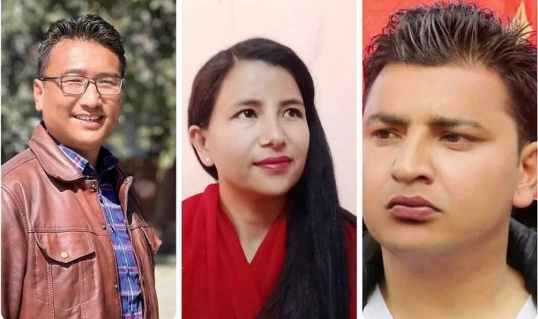 तीन विद्यार्थी संगठनले गर्भनर महाप्रसाद अधिकारीलाई बर्खास्ती गर्न सरकारलाई दवाव