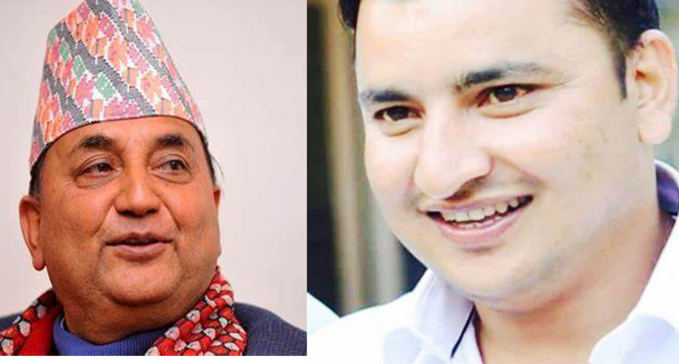 एमाले वरिष्ठ उपाध्यक्ष ईश्वर पोखरेलसँग अखिल अध्यक्ष सुदेश पराजुली भिड्ने