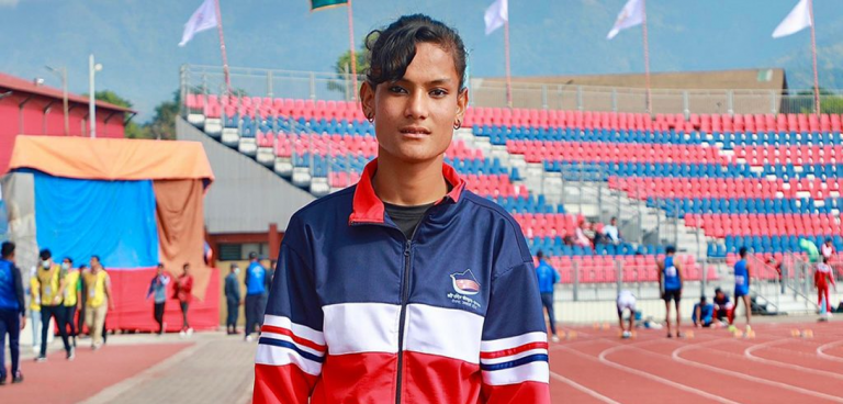 नवौं राष्ट्रिय खेलकुद : महिला १०० मिटर दौडमा निशा चौधरीले नयाँ कीर्तिमान