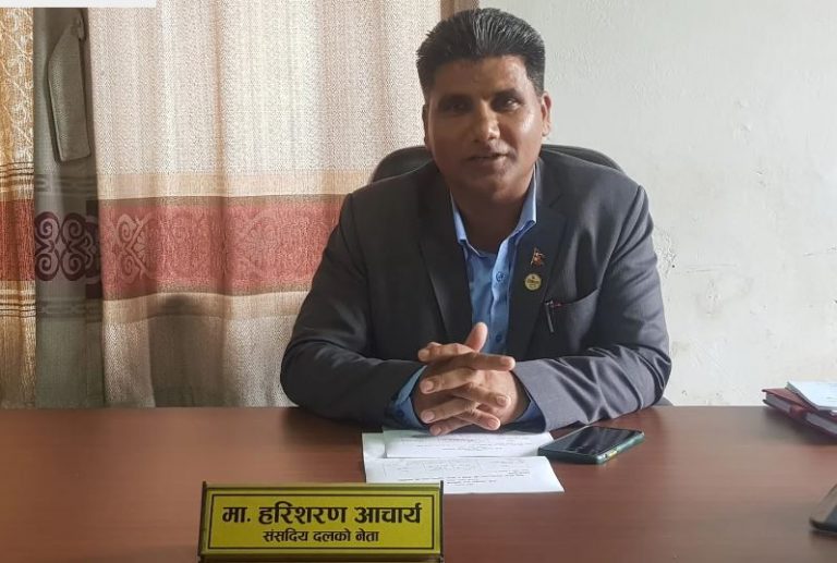 गण्डकी प्रदेश सरकारका ऊर्जा मन्त्री हरिशरण आचार्यलाई बर्खास्त गर्ने तयारी