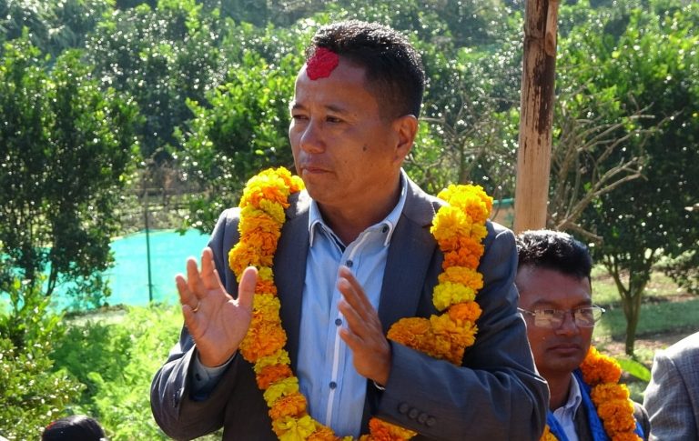 रामेछापमा एमालेका कैलाश प्रसाद ढुङ्गेललाई पराजित गर्दै कांग्रेसका पूर्णबहादुर तामाङ निर्वाचित