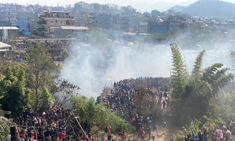 पोखरा विमान दुर्घटनामा बाँकी रहेका लासहरुको खोजीकार्य भोलि पुनः सुरु हुने