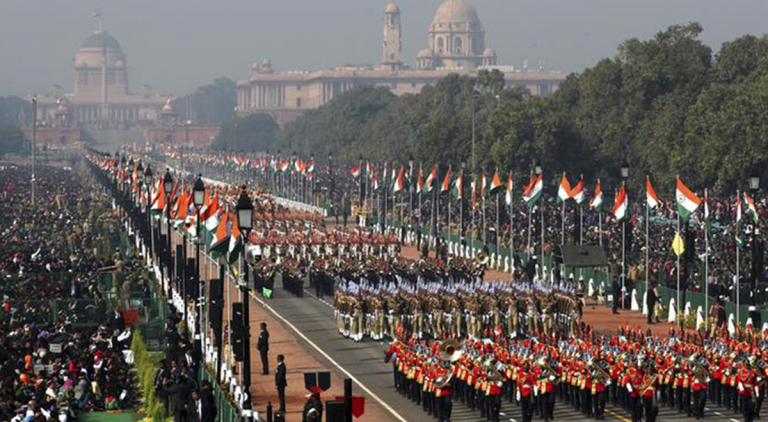 भारतले आज ७४ औं गणतन्त्र दिवस मनाउँदै