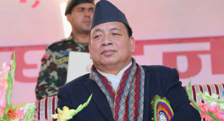 उपराष्ट्रपति नदबहादुर पुन दहचोकस्थित निजी निवासमा सरे