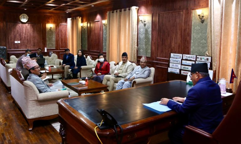 प्रधानमन्त्री ‘प्रचण्ड’ले भ्रष्टाचार नियन्त्रण र सुशासनको प्रत्याभूति दिलाउन जरुरी