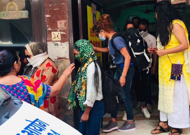 इथोपियामा वैदेशिक रोजगारीको प्रलोभन देखाई भारत पुर्‍याइएका १२ जना नेपाली महिलाहरुको उद्दार