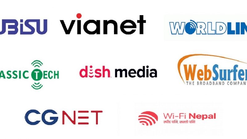 नेपाल दूरसञ्चार प्राधिकरणले ८ इन्टरनेट सेवा प्रदायक कम्पनीहरूलाई कारबाही