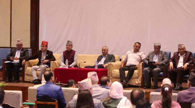 कांग्रेस संसदीय दलको बैठकले सांसद सुनील शर्मा पक्राउ अनुचित र आपत्तिजनक रहेको ठहर