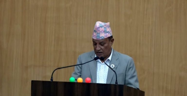 कोशी प्रदेशका मुख्यमन्त्री उद्धव थापाले प्रदेशसभामा विश्वासको मत लिनेसम्बन्धी प्रस्ताव पेश