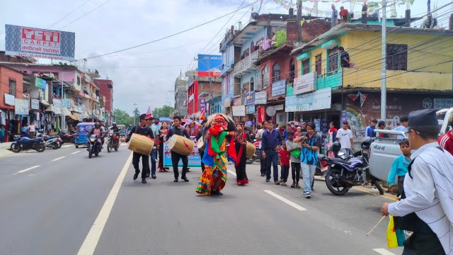 विश्व आदिवासी दिवसको अवसरमा कर्णाली प्रदेशको राजधानी वीरेन्द्रनगरमा भव्य रुपमा सम्पन्न