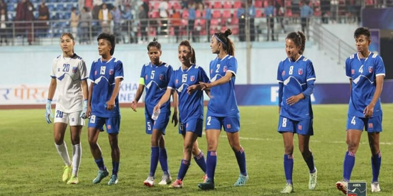 उन्नाइसौँ एसियाली खेलकुद प्रतियोगिताअन्तर्गत महिला फुटबल प्रतियोगितामा नेपाल भियतनामसँग पराजित