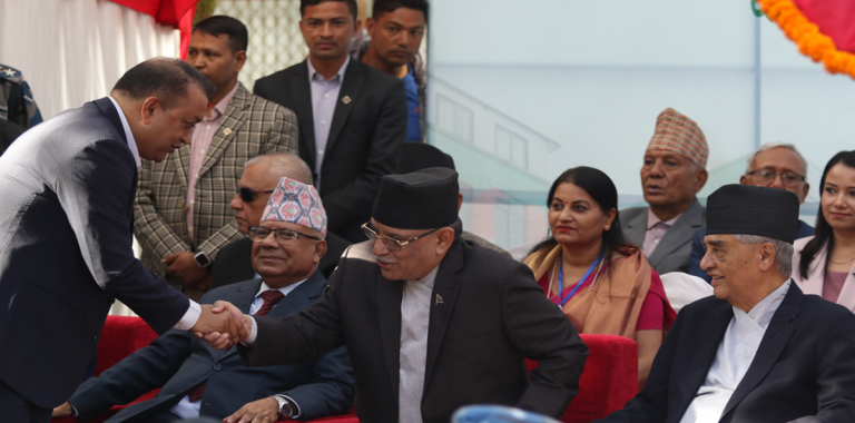 नेपाली कांग्रेसले दशैंलगायतका चाडपर्वको अवसरमा चियापान कार्यक्रम