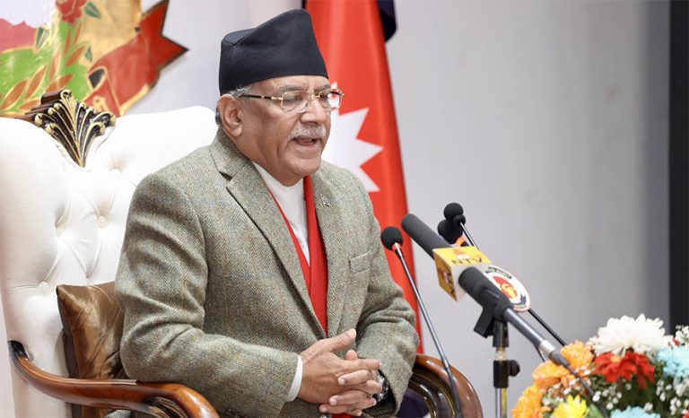 प्रचण्डको नेतृत्वमा विपक्षी दलहरूको बैठक जारी