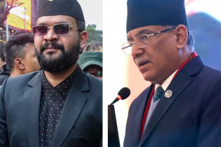 प्रधानमन्त्री प्रचण्डको मेयर बालेन शाहप्रति आक्रोस