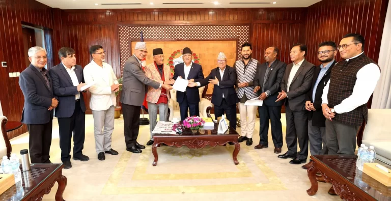 न्यूनतम साझा कार्यक्रमको मस्यौदा आज शीर्ष नेताहरूलाई बुझाइयो