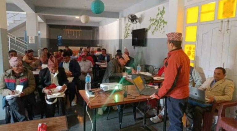 जलजलामा नेकपा एमालेको प्रशिक्षण सम्पन्न