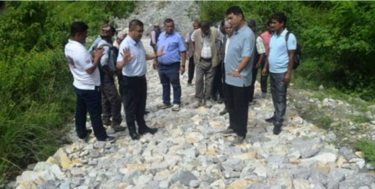 मिलनचोक–लेखफाँट–सालिजा सडक स्तरोन्नति योजनामा थप ३ करोड विनियोजन