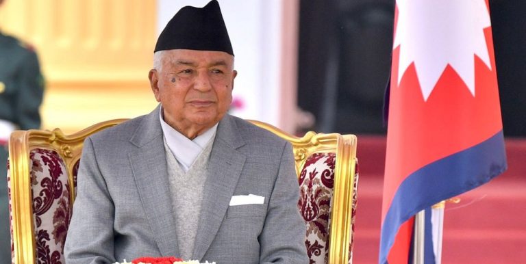 राष्ट्रपति रामचन्द्र पौडेललाई अचानक रिगंटा र बान्ता उपचारपछि स्वास्थ्यमा सामान्य