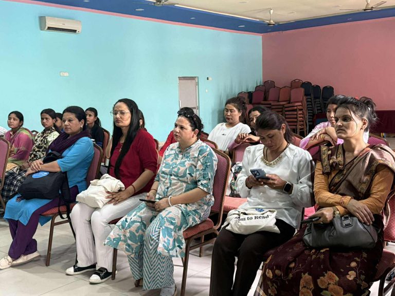 महिला तथा किशोरीहरुका लागि प्रशिक्षक, प्रशिक्षण तालिम शुरु