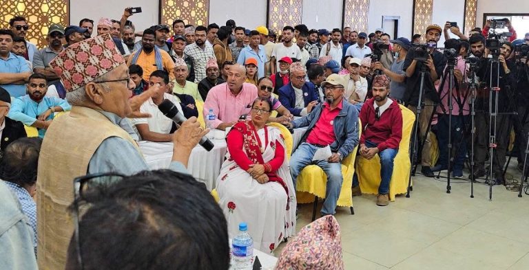 राजावादी आन्दोलन बीचमै तुहिदा नवराज सुवेदी नेतृत्वमा रहेको समितिलाई पुनर्गठन गरिने