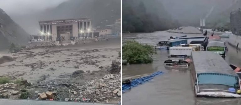 चीनबाट आएको बाढीमा परेर रसुवामा कम्तिमा १८ जना बेपत्ता