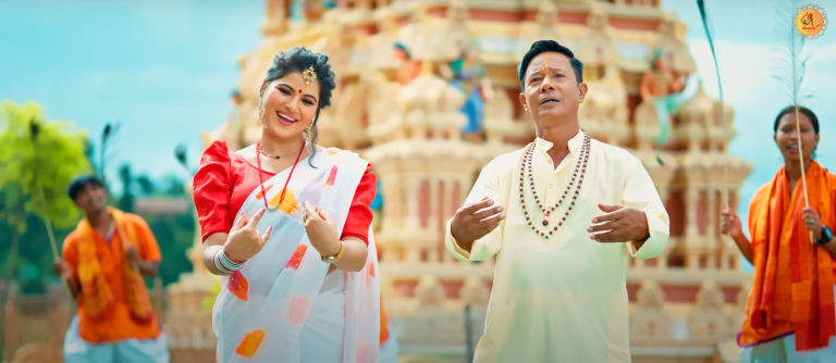 बबिनाले ल्याइन् कृष्ण अष्टमीमा कृष्ण भजन हरे कृष्ण