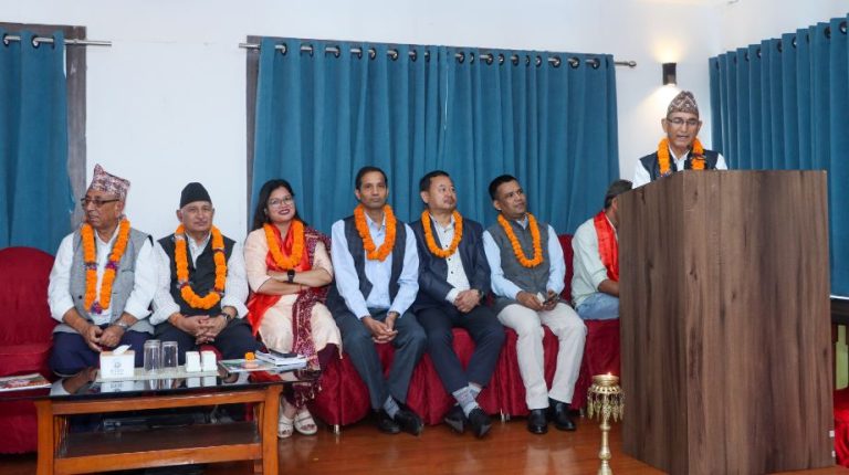 महाकाव्यकार खेमनाथ दाहालको राष्ट्रिय भावको गीत ‘बुद्धको देश नेपाल’ विमोचन
