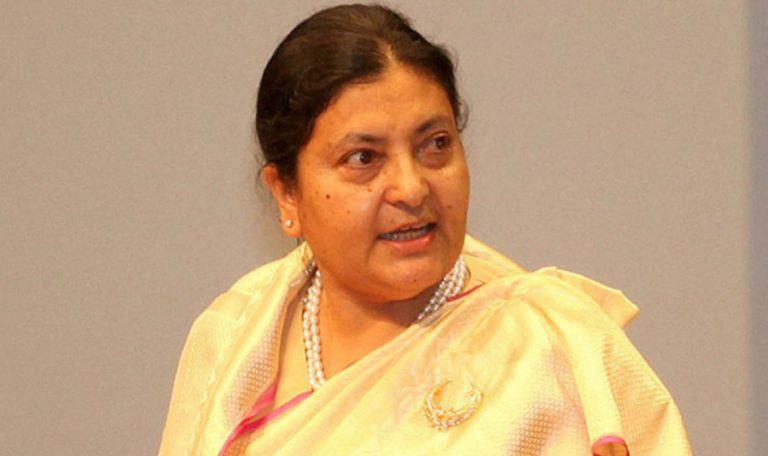 म महाधिवेशन हलमा नभए पनि म एमालेका तमाम कार्यकर्ताकै बिचमा छु – पूर्वराष्ट्रपति बिद्यादेवी भण्डारी
