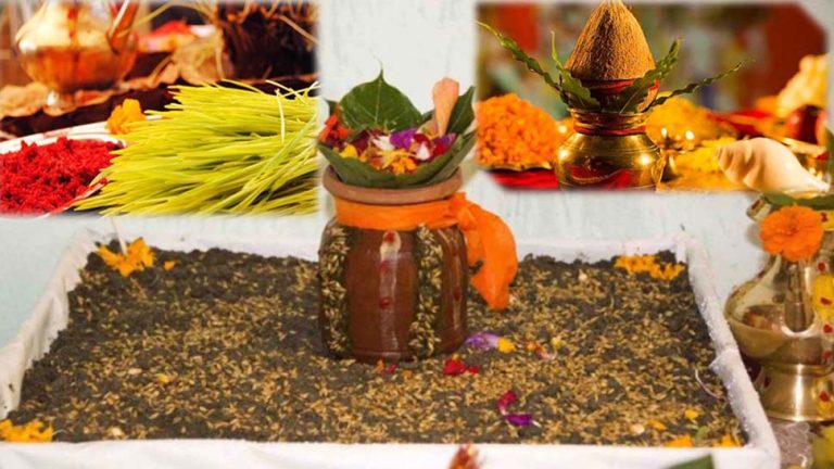 आज घटस्थापना घरघरमा जमरा राखेर दशैं सुरु