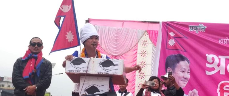 बालेन शाह जहाँबाट चुनाव लडेपनि हराउने हर्क साम्पाङले चेतावनी