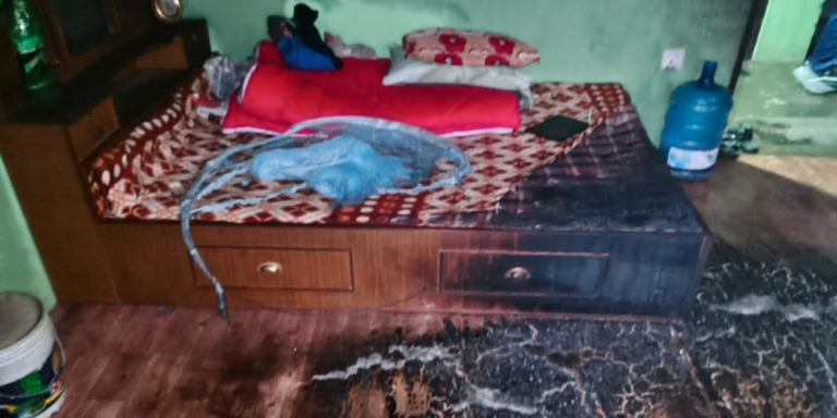 सिन्धुलीमा भान्सा कोठामा आगलागी हुँदा एक जनाको मृत्यु