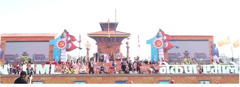 नेकपा एमालेको केन्द्रीय कमिटी बैठक  भृकुटीमण्डपमा बैठक सुरु