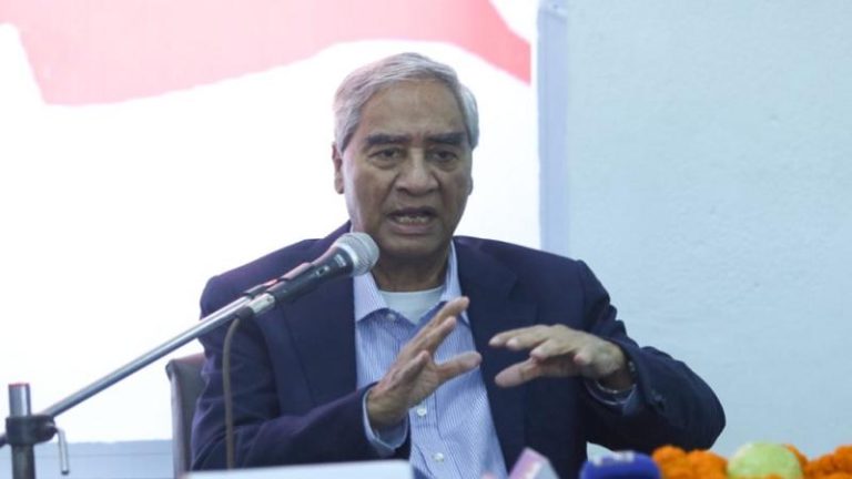 बरु पार्टी फुटे फुटोस् म राजीनामा दिन्नँ – देउवा