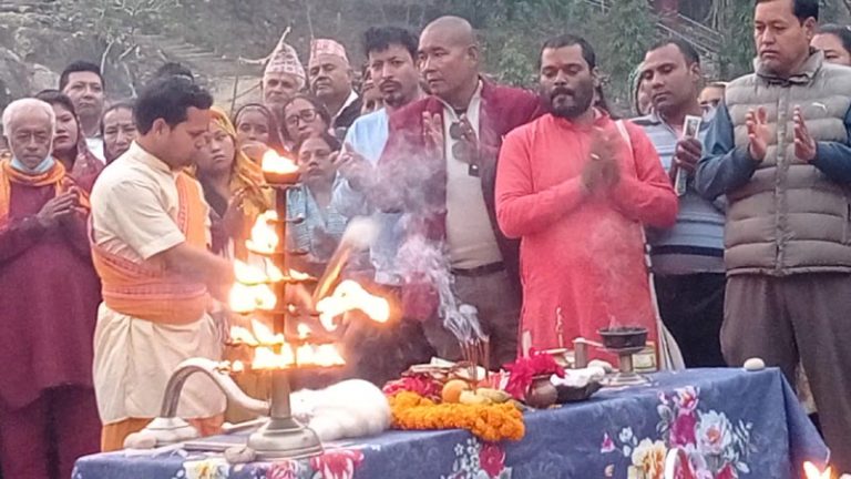 कमला सन्ध्या आरती सम्पन्न