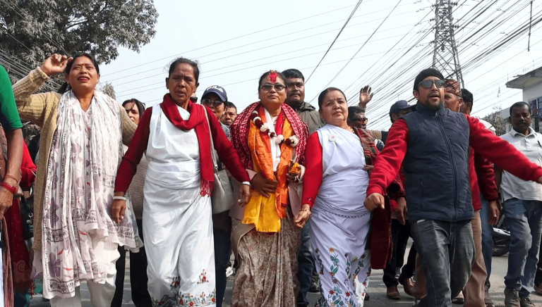 एमाले उम्मेदवार भगबती चाैधरीकाे चुनावी गीत